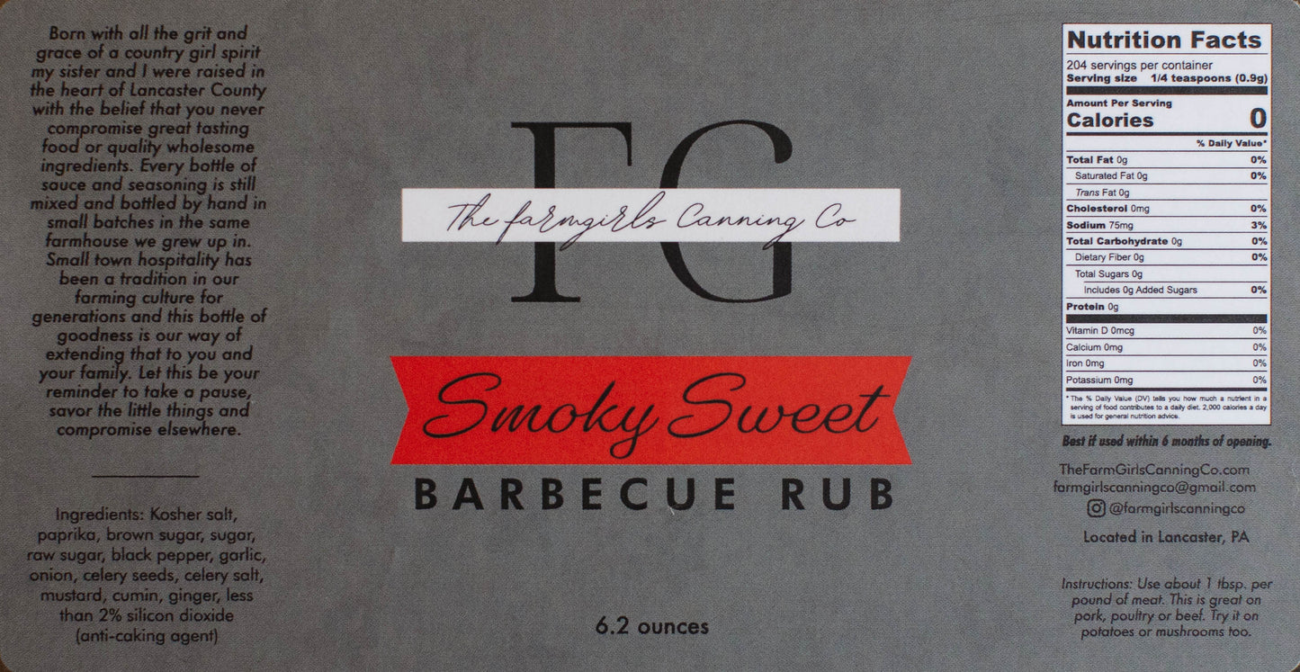 Smoky Sweet Barbecue Rub